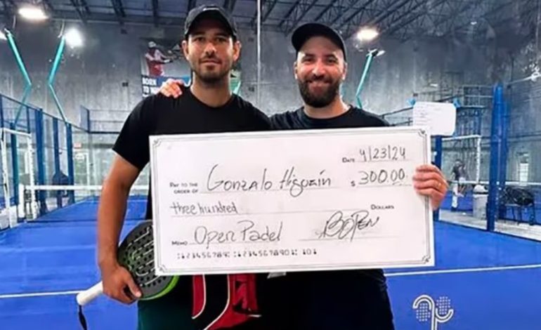 gonzalo-higuain,-campeon-de-padel-en-miami:-la-nueva-pasion-del-excrack-argentino-a-dos-anos-de-su-retiro