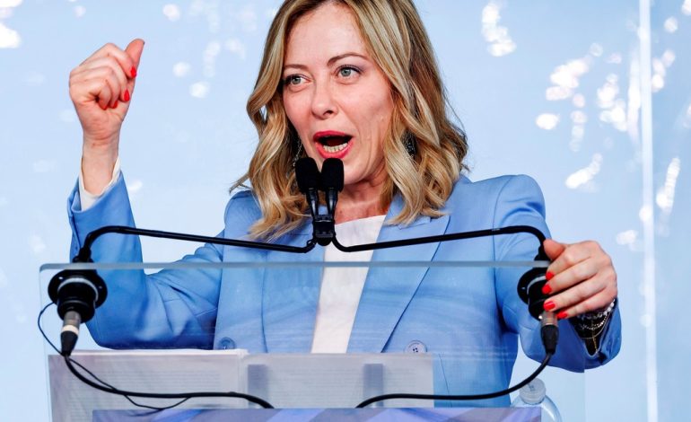 italia:-giorgia-meloni-anuncio-su-candidatura-a-las-elecciones-europeas-como-un-plebiscito-a-su-gestion-de-gobierno