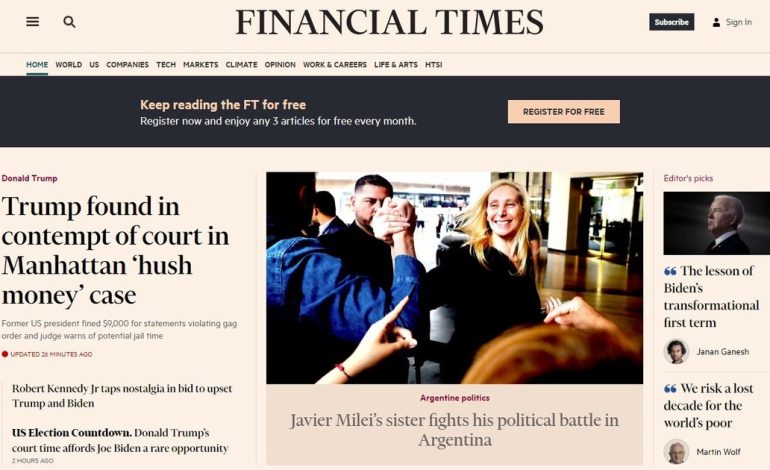 “la-general-politica-de-milei”-y-su-“protectora-extrema”:-el-perfil-que-el-financial-times-le-dedico-a-karina-milei