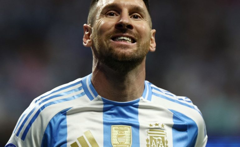 asi-fue-el-partido-de-lionel-messi-en-el-debut-de-la-seleccion:-dos-goles-que-no-suele-fallar,-pero-la-magia-de-siempre-para-conducir-al-equipo