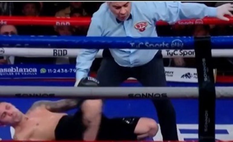 boxeo:-un-argentino-se-corono-campeon-tras-ser-noqueado-por-un-rival-que-lo-golpeo-despues-de-que-sonara-la-campana