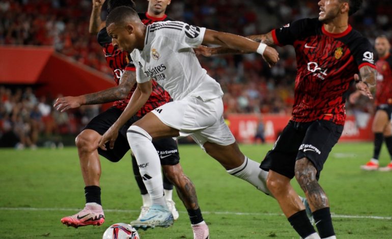 como-fue-“la-primera-vez”-de-mbappe-en-laliga:-con-un-espectador-de-lujo,-el-real-madrid-no-pudo-ante-el-mallorca