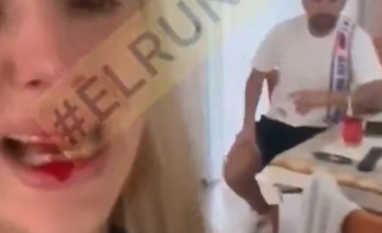 escandalo-con-nestor-ortigoza:-se-difundio-un-nuevo-video-en-el-que-su-pareja-se-muestra-con-sangre-en-la-boca