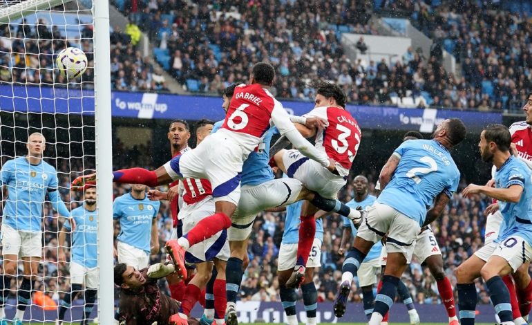manchester-city-vs-arsenal,-por-la-premier-league,-en-vivo:-los-gunners-se-lo-dan-vuelta-y-amargan-la-fiesta-centenaria-de-haaland