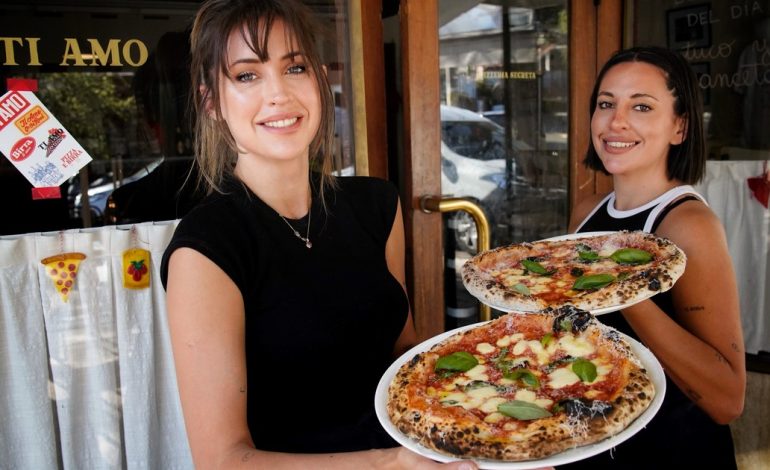 las-reinas-de-la-pizza:-son-de-adrogue,-aprendieron-por-internet-y-las-premiaron-en-napoles