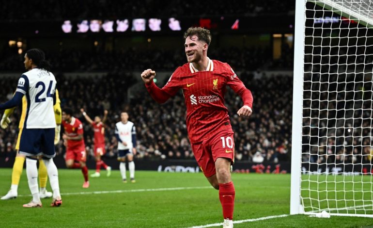 alexis-mac-allister-volvio-al-gol-en-el-electrico-duelo-entre-liverpool-y-tottenham-por-la-premier-league