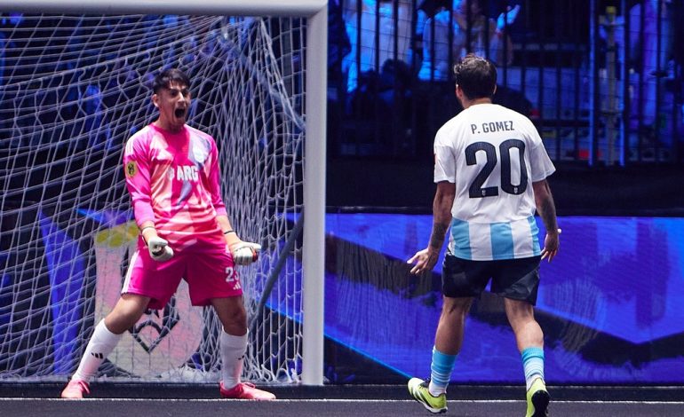 mundial-de-kings-league:-argentina-le-gano-a-espana,-creadora-del-formato,-con-un-golazo-de-arco-a-arco-y-una-apilada-‘messianica’