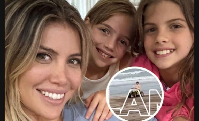polemica-por-las-imagenes-de-una-de-las-hijas-de-wanda-nara-y-mauro-icardi-manejando-un-cuatriciclo-sin-casco