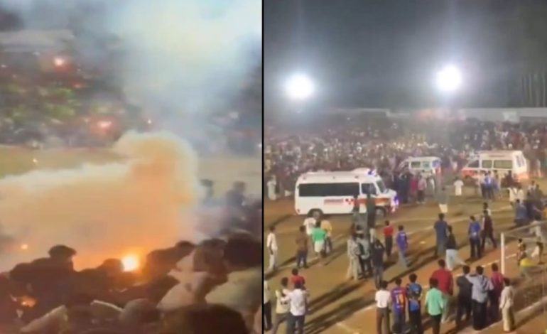 una-final-de-futbol-7-en-india-casi-termina-en-tragedia:-un-fallido-show-de-pirotecnia-desata-un-caos-en-la-cancha-y-deja-40-heridos