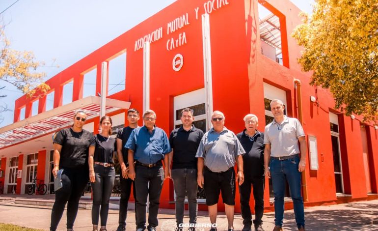 ALICIA: EL MUNICIPIO JUNTO A LA MUTUAL CAYFA APOYAN A EMPRENDEDORES.