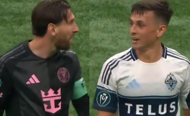 Andrés Cubas habló de su encontronazo con Lionel Messi y del enojo del 10 argentino en la caída del Inter Miami en Concachampions