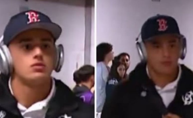 la-provocacion-de-un-jugador-de-barracas-a-river:-igual-que-marcos-rojo,-llego-al-monumental-con-una-gorra-con-una-b-gigante