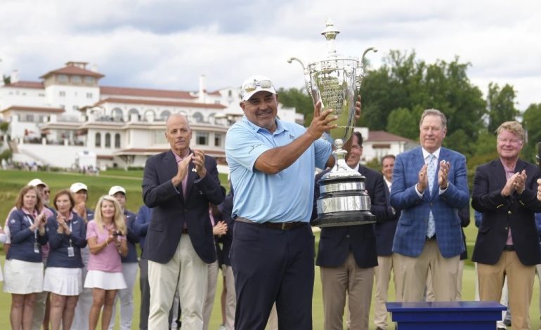 tras-salir-de-la-carcel,-angel-cabrera-hace-historia-en-el-golf:-gano-el-senior-pga-championship,-su-segundo-major-en-dos-semanas