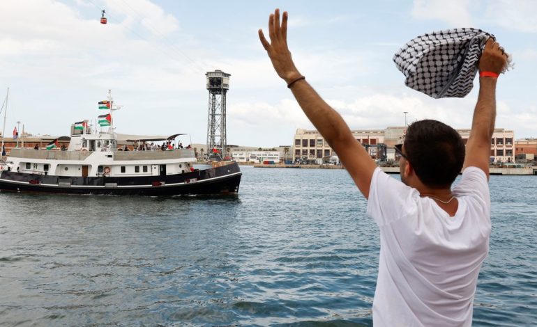 flotilla-sumud-global:-israel-tratara-como-“terroristas”-a-los-activistas-que-navegan-hacia-gaza