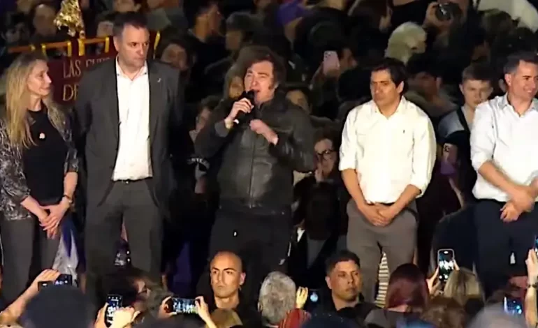 MILEI VUELVE A CÓRDOBA PARA CERRAR SU CAMPAÑA.