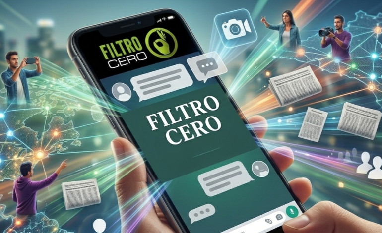  FILTRO CERO LANZA UN GRUPO DE WHATSAPP PARA RECIBIR INFORMACIÓN DE TODA LA REGIÓN.