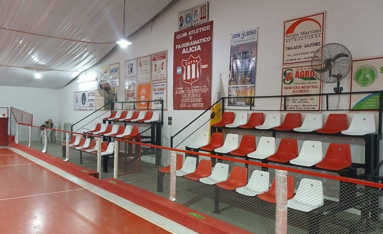 ALICIA: IMPORTANTE INVERSIÓN EN LAS CANCHAS DE BOCHAS EN CAYFA.